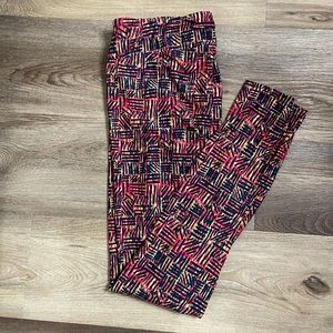 Multi colored tall and curvy (TC) lularoe leggings